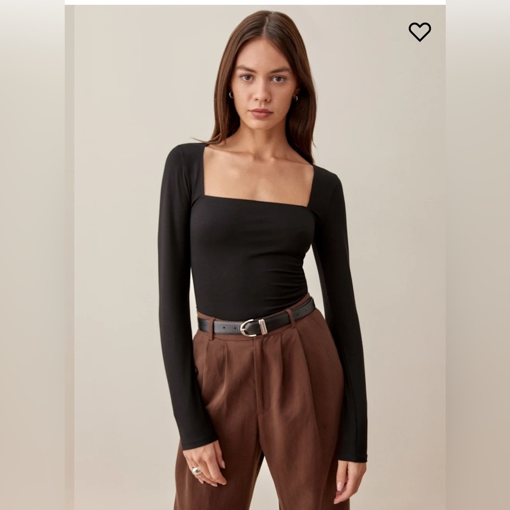Reformation Walter Knit Top Size M - Picture 3 of 4